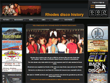 Tablet Screenshot of discohistory.rhodosinfo.com